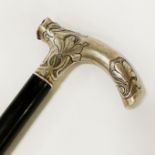 SILVER TOPPED WALKING STICK