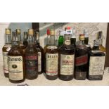 15 VINTAGE BOTTLES OF MIXED WHISKY