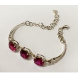 LARGE RUBY BRACELET