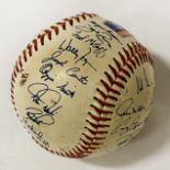 MAJOR LEAGUE SIGNED BASEBALL