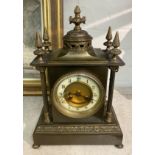 MARBLE CLOCK A/F 34CMS (H) APPROX
