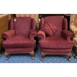 PAIR OF ARMCHAIRS