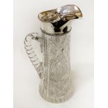 HM SILVER TOP CLARET JUG - 27 CMS (H) APPROX