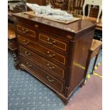 INLAID CHEST OF DRAWERS