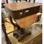 VICTORIAN NEEDLEWORK / SEWING TABLE A/F