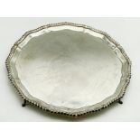 HALLMARKED SILVER TRAY