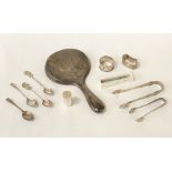 COLLECTION OF MIXED SILVER ITEMS