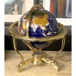 GEMSTONE GLOBE 36CMS (H) APPROX