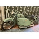 1950'S EXCELSIOR MOTORBIKE, FOUNDED IN COVENTRY, AND MANUFACTURED IN BIRMINGHAM - NEEDS A