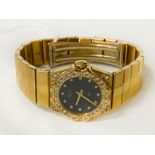 18CT GOLD LADIES CHOPARD DIAMOND WRISTWATCH