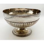 HALLMARKED SILVER PUNCH BOWL