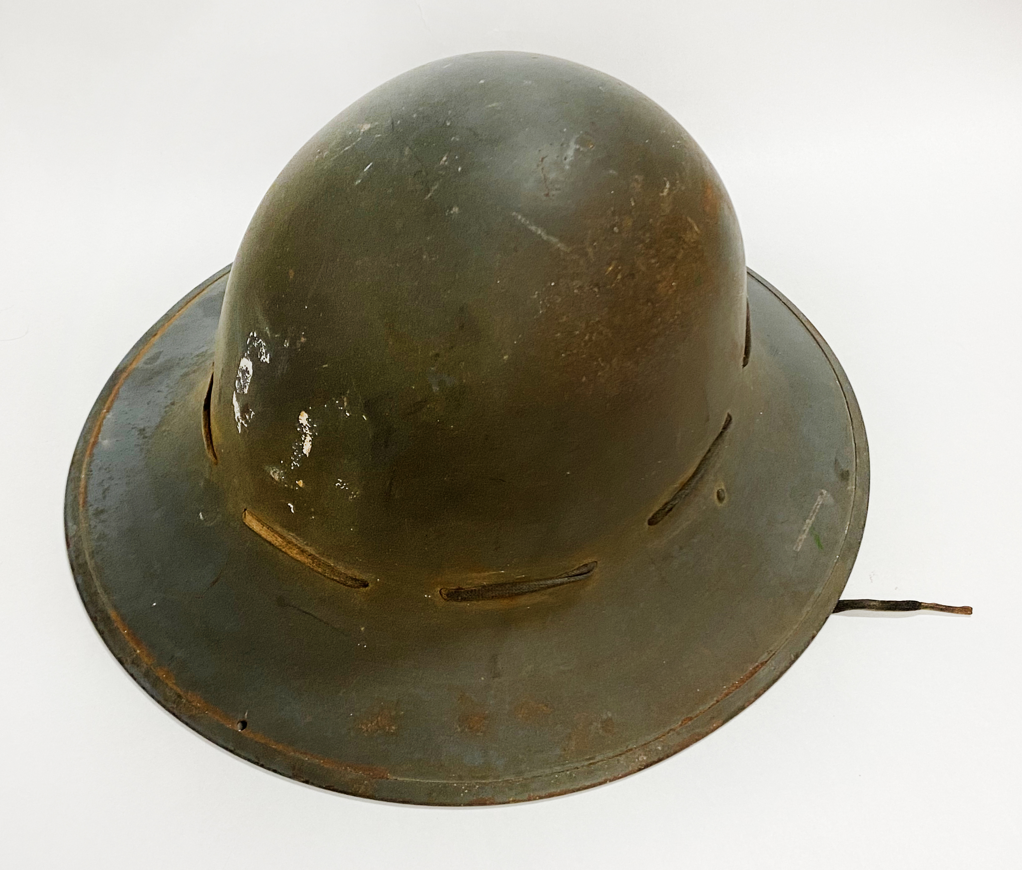 WW2 WOMEN CIVIL VOLUNTEER STEEL HELMET