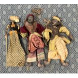 3 EARLY INDONESIAN PUPPETS A/F