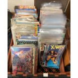 COLLECTION OF VARIOUS COMICS TO INCLUDE MARVEL, X MEN, JUDGE DREDD & OTHERS