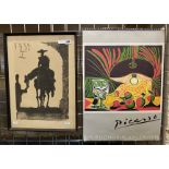 PICASSO PRINT & GERMAN PICASSO CALENDER WITH PRINTS