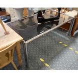 GLASS TOP DESIGNER TABLE