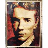 PROFESSIONALLY FRAMED SIGNED LIMITED EDITION PRINT OF JOHN LYDON BY SHEPARD FAIREY. OBEY