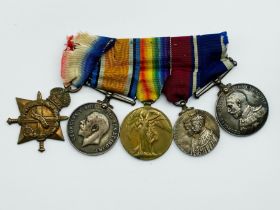 H. TURNER SET OF WW2 MEDALS (5 IN TOTAL)