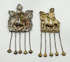 VINTAGE CHINESE HAT DECORATIONS