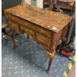 VICTORIAN WALNUT LOWBOY A/F