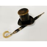 1920'S TOP HAT & CANE FOUNTAIN PEN