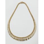 9CT GOLD ITALIAN NECKLACE IN THE EGYPTIAN STYLE