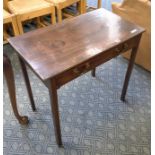 HALL TABLE WITH DRAWER