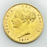 1869 HALF SOVEREIGN