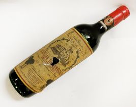 CASTELLO VICCLOMAGGIO 1971 BOTTLE OF RED WINE