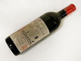 CORBIERIES 1970 BOTTLE OF RED WINE