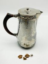 HM SILVER TEAPOT / COFFEE POT - A/F - 12 OZS APPROX