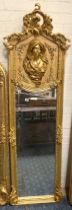 GILT WOOD GIRL MIRROR