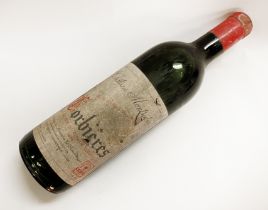 COBIERES 1970 BOTTLE OF RED WINE