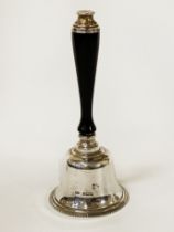 H/M SILVER SERVING BELL - 2 OZS APPROX