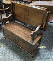 OAK MONKS BENCH