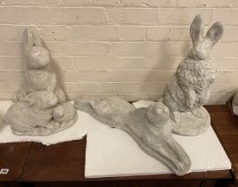 COLLECTION OF HARES