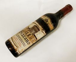 SIZANNO 1967 BOTTLE OF RED WINE