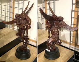 BRONZE WINGED GROUP 60CMS