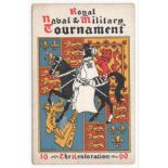 1920 ROYAL NAVAL & MILITARY TOURNAMENT POSTCARD