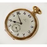 OMEGA GOLD GILT POCKET WATCH