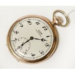 TISSOT 800 GRADE SILVER POCKET WATCH