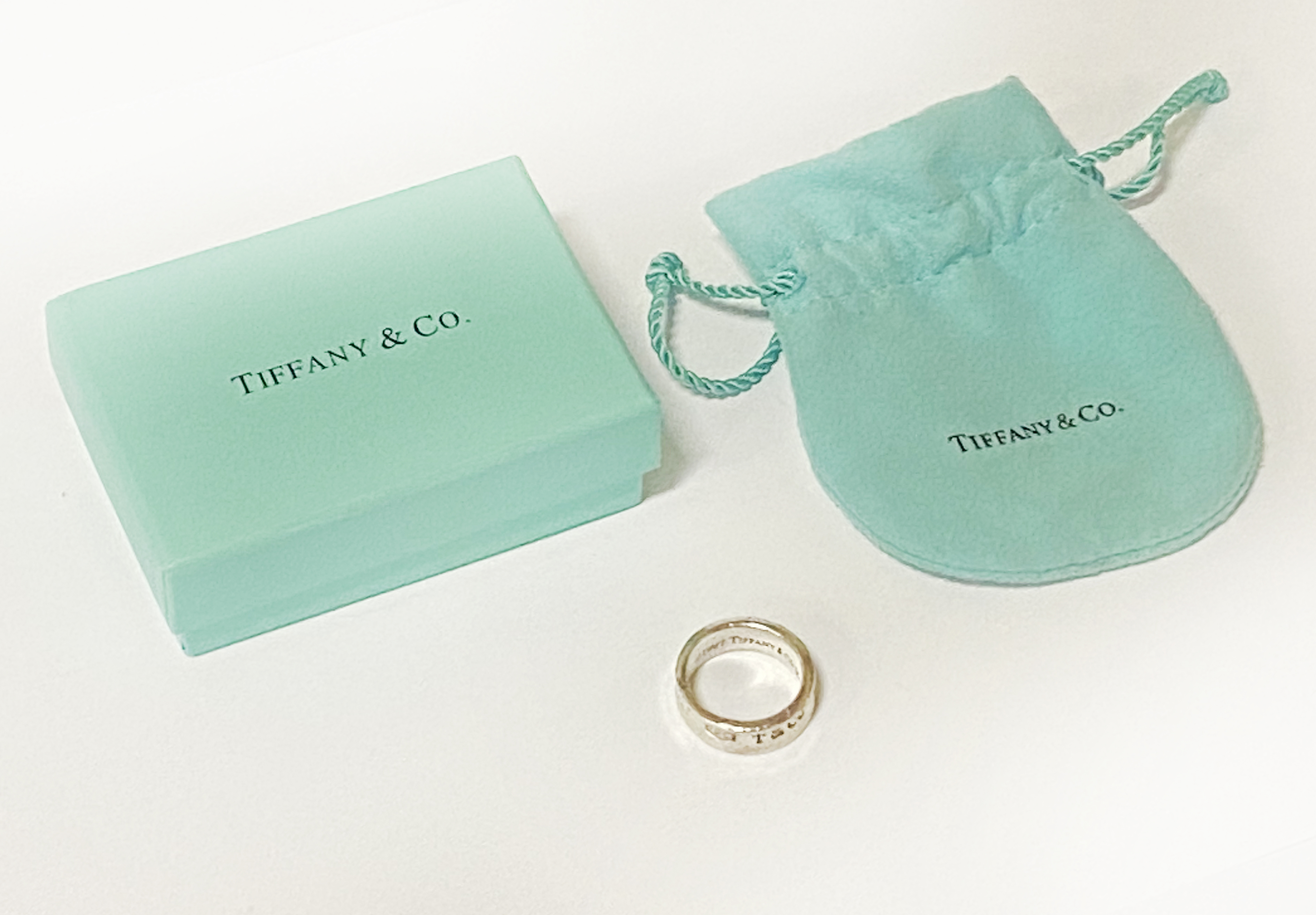 TIFFANY & CO LADIES RING WITH BOX SIZE M/N - Bild 2 aus 2