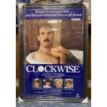 MOVIE POSTER ''CLOCKWISE'' - 109 X 77 CMS APPROX