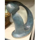 MODERN ABSTRACT BRONZE - 49 CMS (H) APPROX