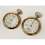 WALTHAM POCKET WATCH POCKET WATCH WITH AN AMERICAN SOUTH BEND MOVEMENT