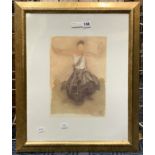 AUGUSTE RODIN PRINT - 58.5 X 48 CMS APPROX - OUTER FRAME