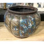 EARLY CLOISONNE BOWL - 23 CMS (H) APPROX
