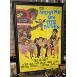 MUTINY ON THE BUSES ORIGINAL FILM POSTER 110 X 78CM