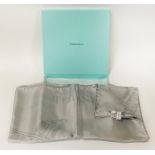 TIFFANY & CO SILK SCARF IN BOX