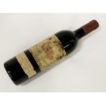 PAVILLON ROUGE DE CHATEAU MARGAUX 1983 BOTTLE OF RED BORDEAUX WINE